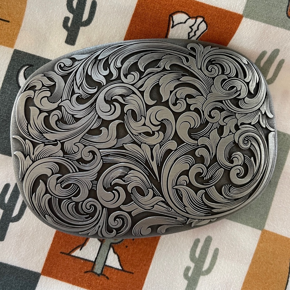 Large Western Belt Buckle